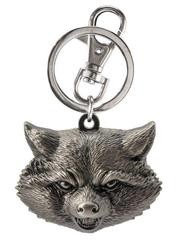 LLAVERO METAL ROCKET RACCOON FACE