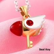 Cadena y Dije Sakura Card Captor Seal Key
