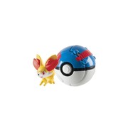 TOMY POKEMON THROW AND POP FENNEKIN GREAT BALL