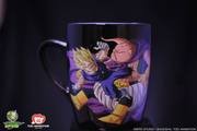 TAZA CERAMICA OFICIAL DRAGON BALL Z VEGETA VS MAJIN BOO