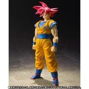 BANDAI Dragon Ball SUPER S.H. Figuarts Super Saiyan God Son Goku
